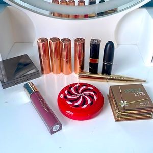 Makeup Clean-Out Bundle -Includes 4 Charlotte Tilbury Lipsticks & Burberry Blush